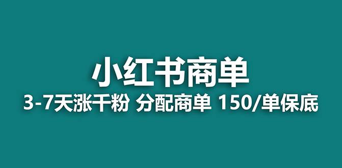 【蓝海项目】2023最强蓝海项目，小红书商单项目，没有之一！插图