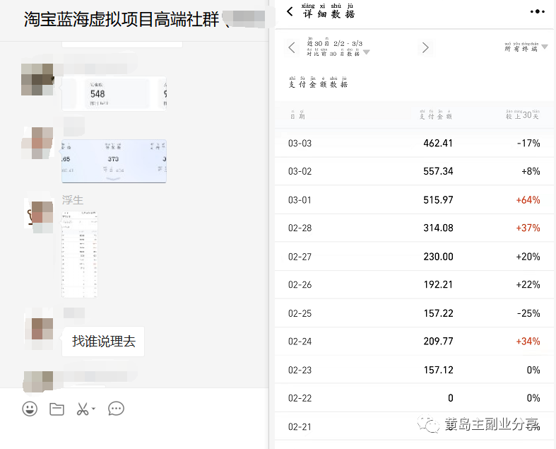 淘宝蓝海虚拟项目陪跑训练营5.0：单天478纯利润（无水印）插图1