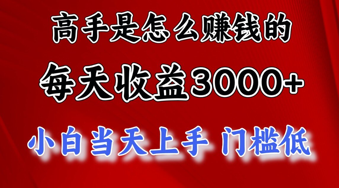 一天收益3000左右，长期项目，很稳定！插图