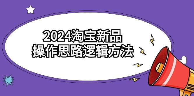 2024淘宝新品操作思路逻辑方法（6节视频课）插图