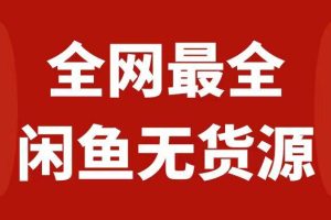 月入3w+的闲鱼无货源保姆级教程2.0：新手小白从0-1开店盈利手把手干货教学