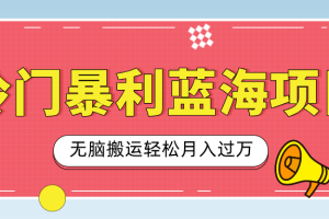 小众冷门虚拟暴利项目，小红书卖小吃配方，一部手机无脑搬运轻松月入过万